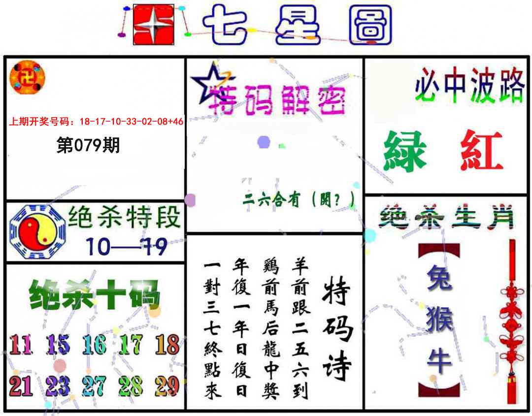 079期七星图A[图]